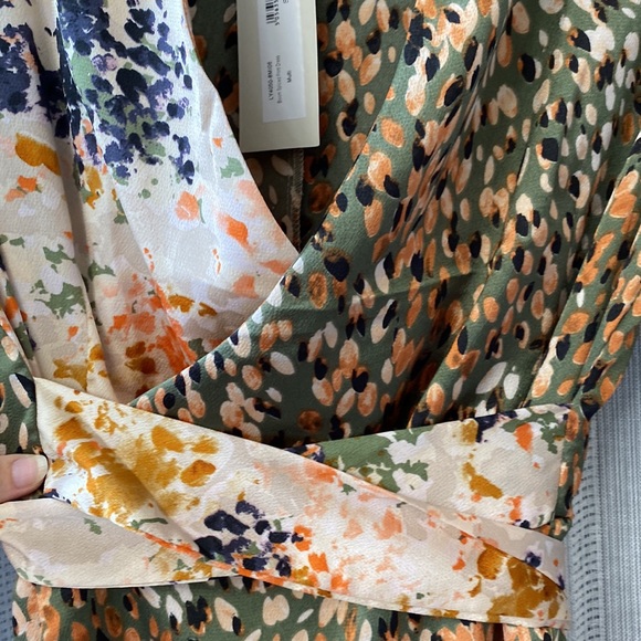 Never Fully Dressed Bloom Spliced Print Dress - Picture 5 of 12